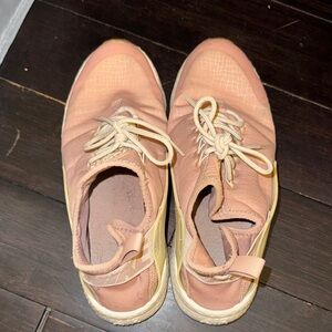 Nike Women's Blush and Cream Sneakers